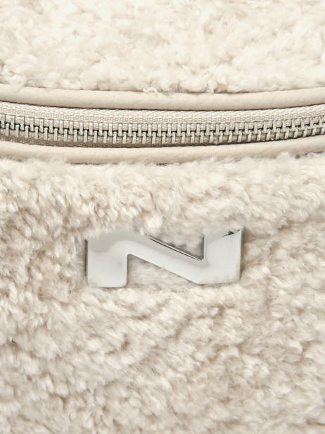 Leather Shearling Derby Winter Belt Bag Nathan baume Beige n city S other view 3