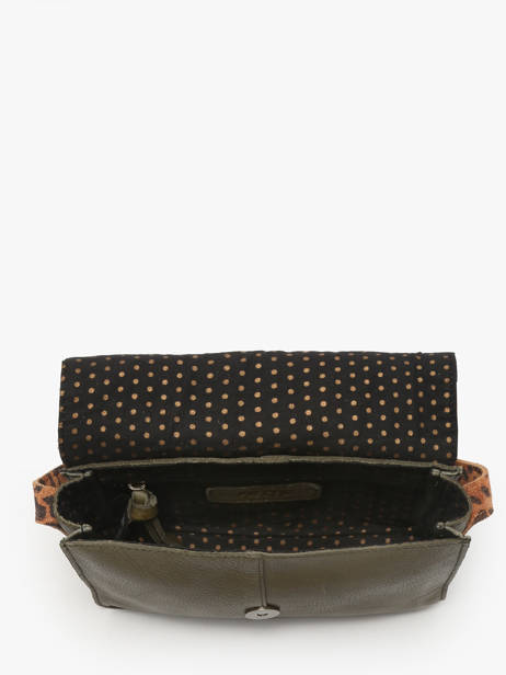 Shoulder Bag June Leather Pieces Green june 17160060 other view 3