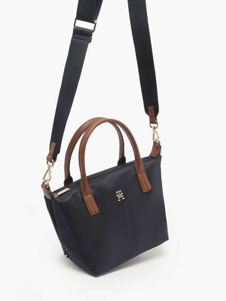 Sac Bandoulière Popette Nylon Tommy hilfiger Bleu popette AW17709 vue secondaire 2