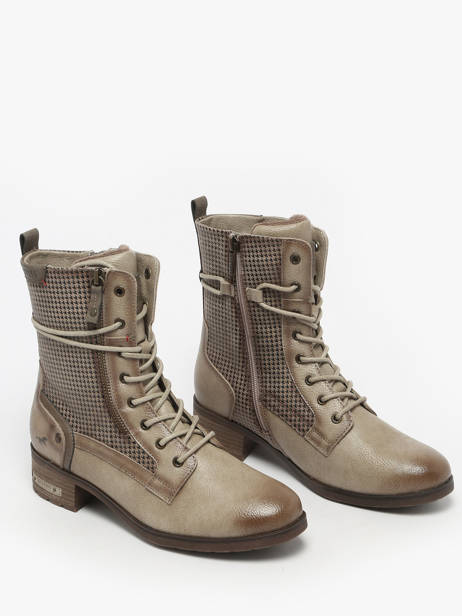 Boots Mustang Beige women M0062001 other view 1