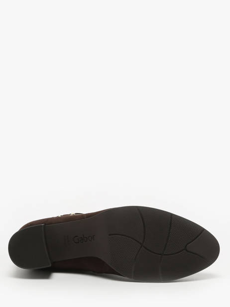 Heeled Boots In Leather Gabor Brown women 18 other view 4