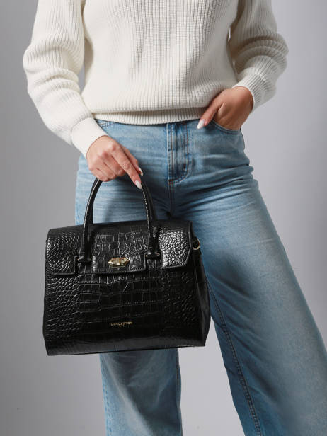 Handbag Exo Leather Lancaster Black exo 85 other view 1