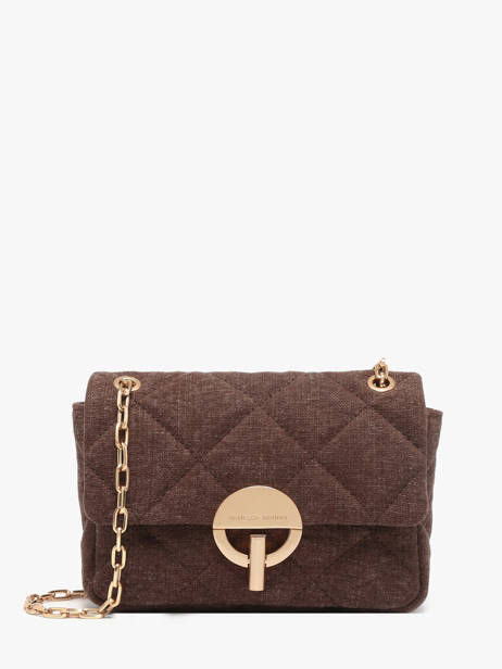 Sac Bandoulière Moon Lin Vanessa bruno Marron moon 70V40533
