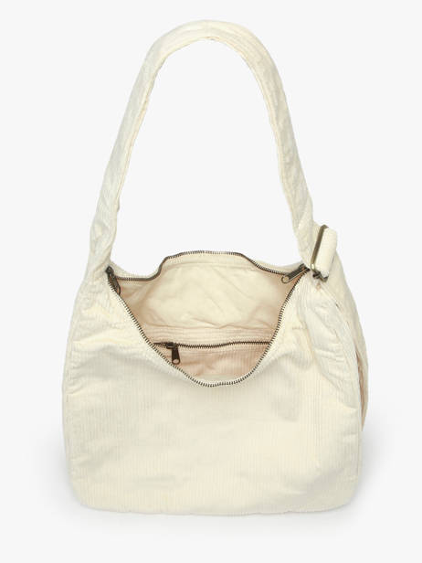 Crossbody Bag Velours Corduroy Hindbag Beige velours V other view 3