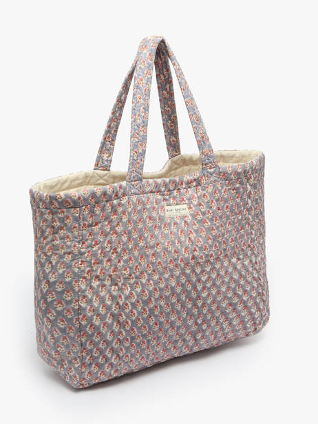 Shoulder Bag Floral Cotton Bindi atelier Multicolor floral MS other view 2