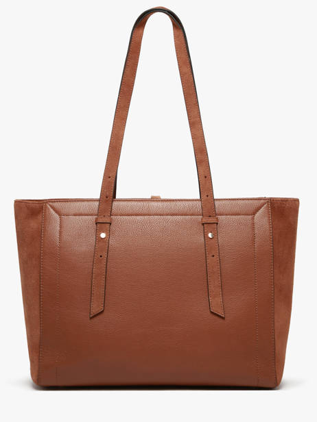 Shoulder Bag Altesse Suede Leather Etrier Brown altesse suede EASU088M other view 4