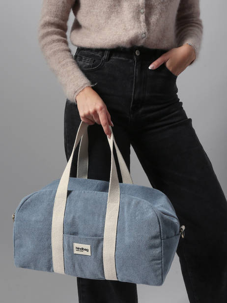 Shoulder Bag Denim Cotton Hindbag Blue denim DE other view 1