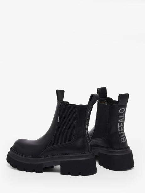 Bottines Buffalo Noir women 1270155 vue secondaire 2
