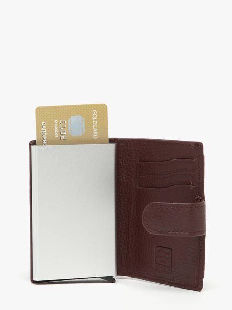 Wallet Leather Crinkles Violet caviar 14600 other view 1