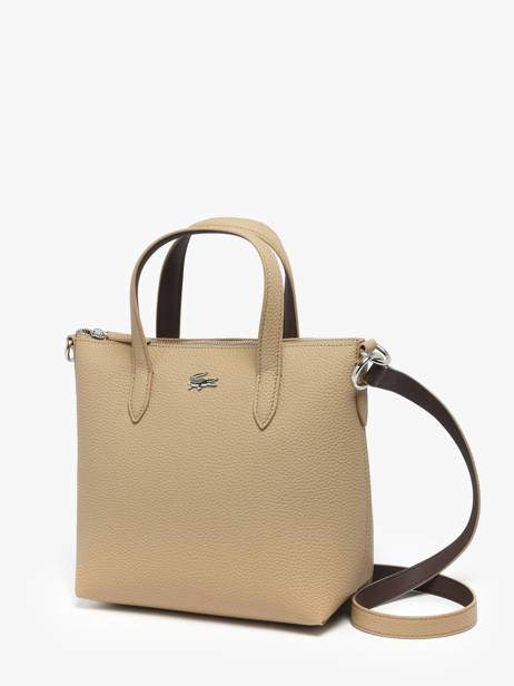 Satchel Anna Lacoste Beige anna NF5126AA other view 2