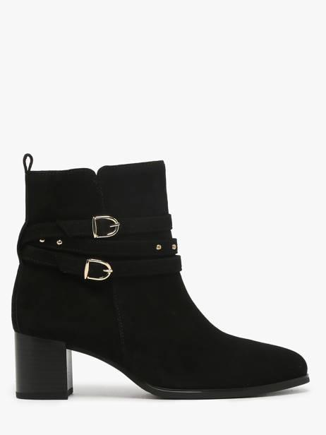 Heeled Boots In Leather Gabor Black women 17