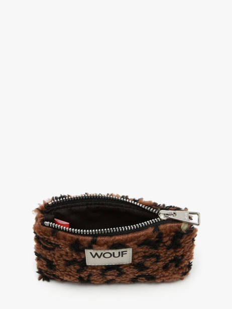 Coin Purse Wouf Brown teddy PS250030 other view 1