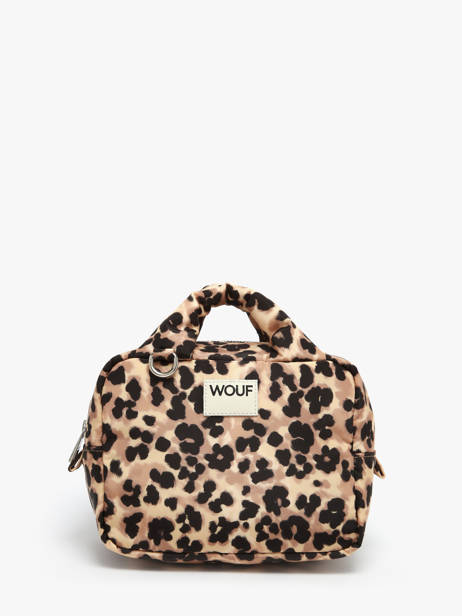 Toiletry Kit Wouf Brown feline TT250020