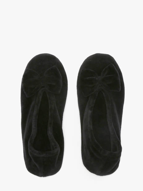 Slippers Isotoner Black women 95810