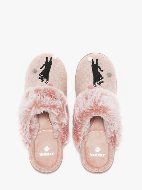 Slippers Isotoner Pink women 97416