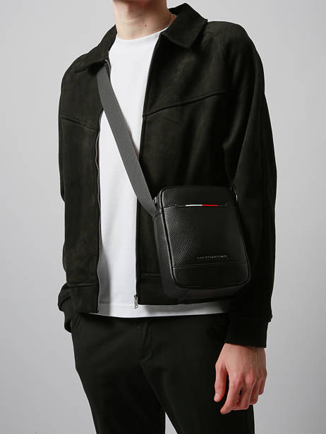 Crossbody Bag Tommy hilfiger Black central AM13486 other view 1