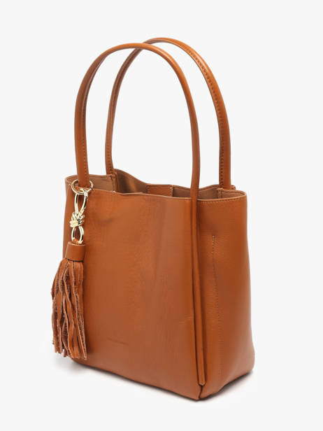 Sac Porté épaule Helena Cuir Francinel Marron helena 22945 vue secondaire 2