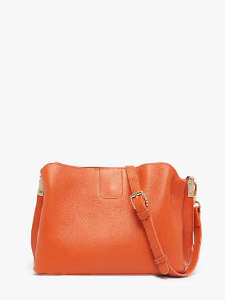 Sac Bandoulière Helena Cuir Francinel Orange helena 22944 vue secondaire 4