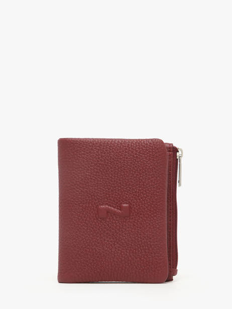 Leather Rallye Wallet Nathan baume Red original n 476N