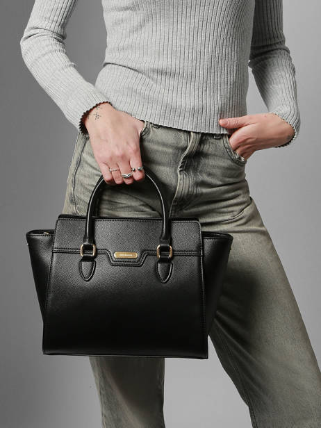 Satchel Merline Hexagona Black merline 2520206 other view 1