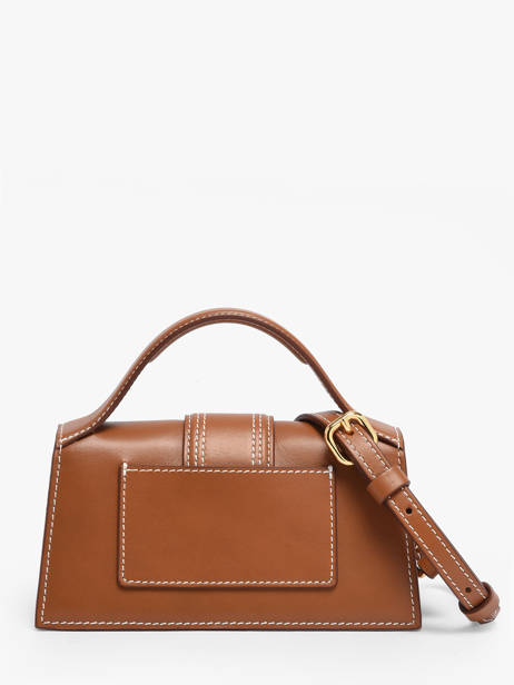 Sac Bandoulière D'occasion Mini Bambino Cuir Jacquemus Marron second life 1560098 vue secondaire 6
