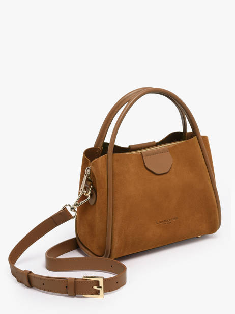 Satchel Suede Ida Leather Lancaster Brown suede ida 100 other view 1