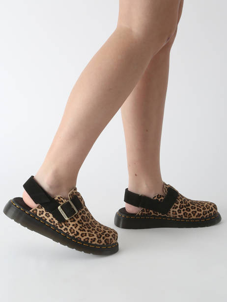 Mules Jorge Iii En Cuir Dr martens Noir women 41088200 vue secondaire 2