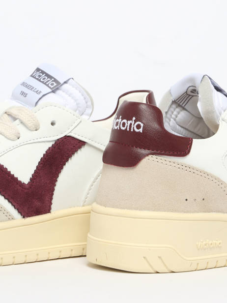 Sneakers En Cuir Victoria Blanc women 1257136 vue secondaire 3
