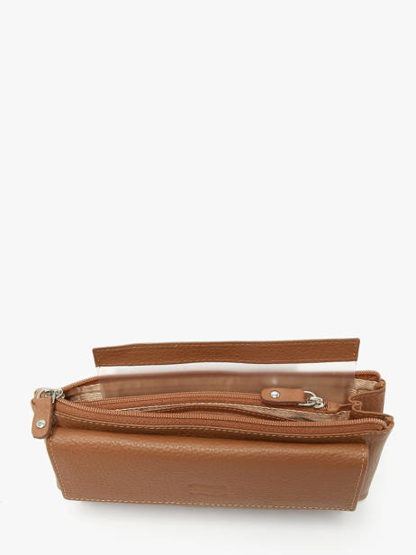 Portefeuille Caviar Cuir Crinkles Marron caviar 14104 vue secondaire 3