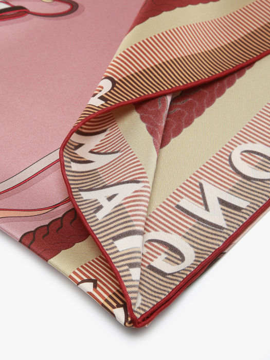 Longchamp Soie gots Etole Rose