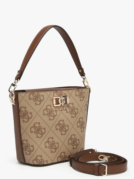 Sac Bandoulière Karnilla Logo Guess Marron karnilla logo OS990101 vue secondaire 2