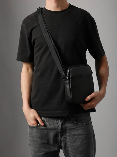 Sac Bandoulière Hexagona Noir duo 686299 vue secondaire 1