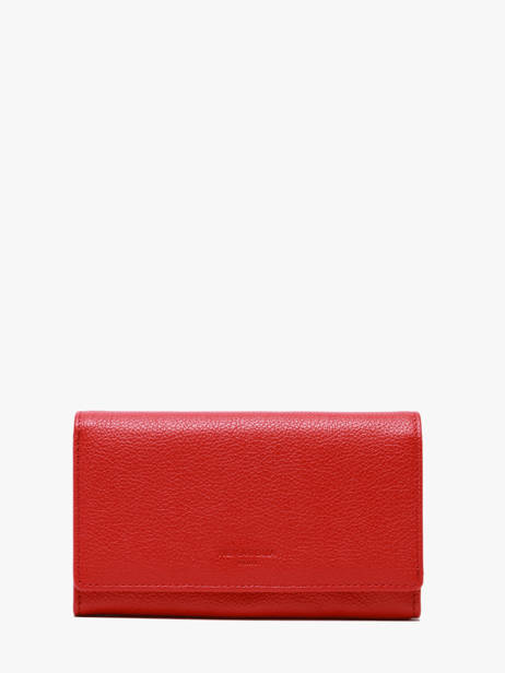 Portefeuille Confort Cuir Hexagona Rouge confort 467779