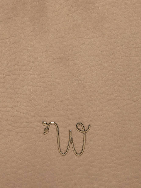 Sac Bandoulière Camomille Pearl Woomen Beige camomille pearl WCAE03 vue secondaire 4