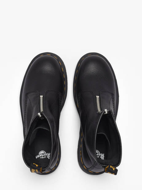 Boots 1460 En Cuir Dr martens Noir women 42352001 vue secondaire 3