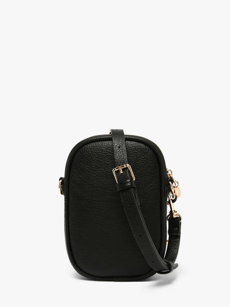Sac Bandoulière Soft Lulu castagnette Noir soft YVILLE vue secondaire 3