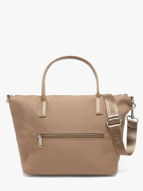 Sac Porté Main Smart Kba Nylon Lancaster Marron smart kba 36 vue secondaire 4