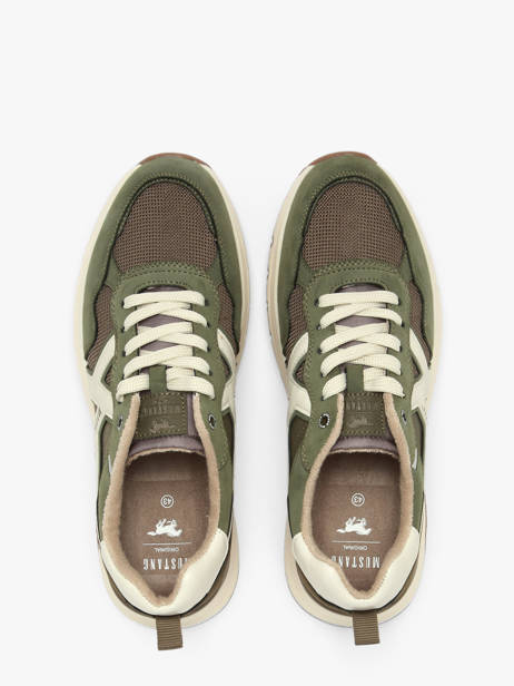 Sneakers Mustang Vert men M0291005 vue secondaire 3
