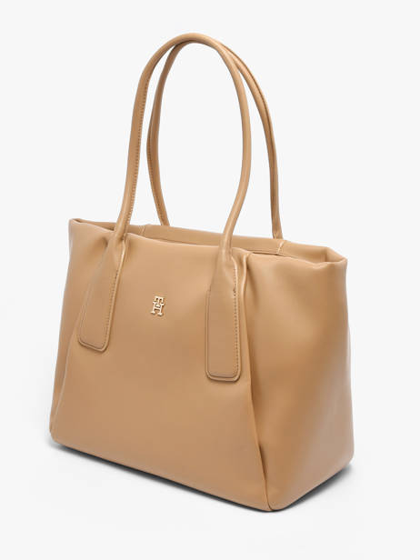 Sac Porté épaule Th Essential Polyester Tommy hilfiger Marron th essential AW18374 vue secondaire 2