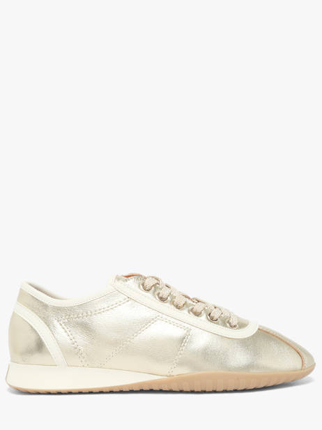 Sneakers En Cuir Mam'zelle Or women CSGLO37
