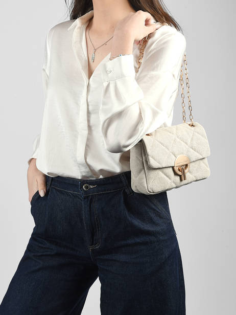 Sac Bandoulière Moon Lin Vanessa bruno Beige moon 70V40533 vue secondaire 1