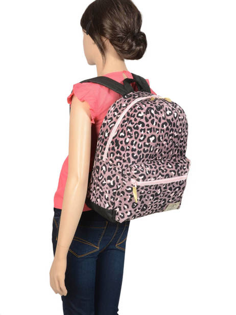 Backpack Milky Kiss Milky kiss Pink jungle vibes 37-0109 other view 2