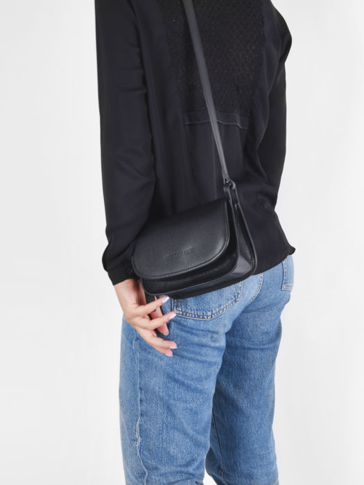 Longchamp Le foulonné Messenger bag Black