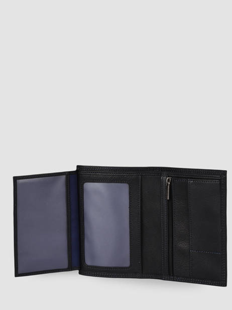 Portefeuille Cuir Lancaster Noir soft vintage homme 120-13 vue secondaire 2