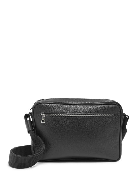 Longchamp Le foulonné Messenger bag Black