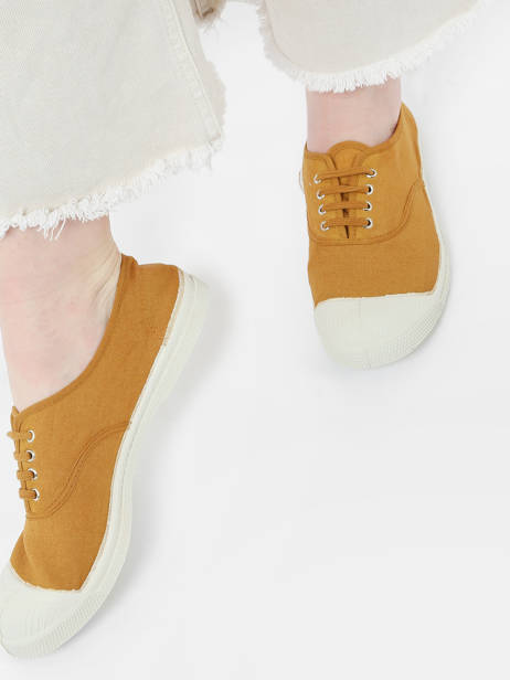 Sneakers Bensimon Marron women F15004 vue secondaire 2